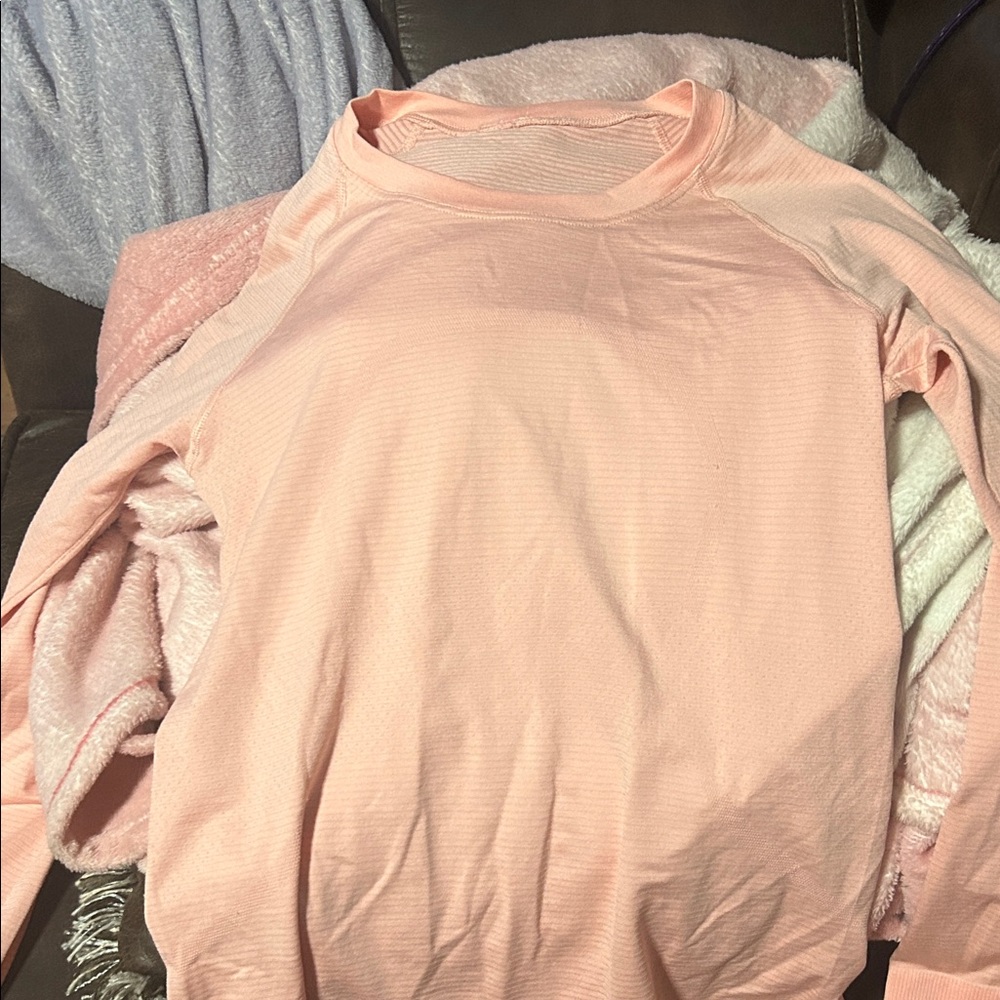 lululemon athletica Pink Muscle Tee